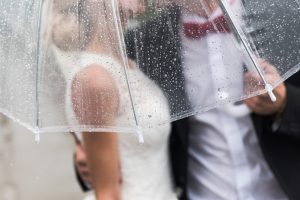 Don't let rain stop your wedding day from being perfect