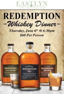 Redemption Whiskey Dinner